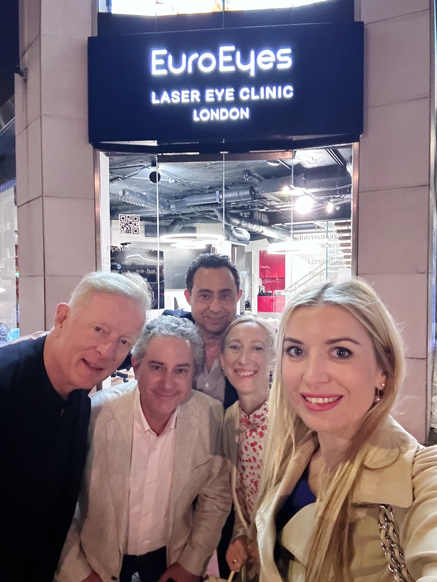 EuroEyes feiert das einjährige Bestehen seiner Flagship-Klinik in London