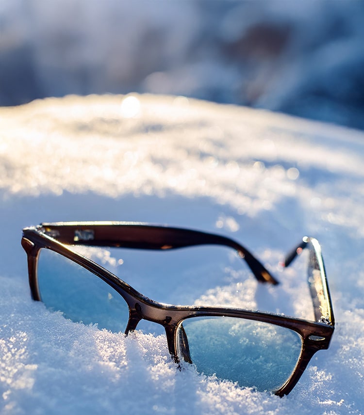 Brille im Schnee verloren – so etwas passiert Ihnen dank EuroEyes nie wieder